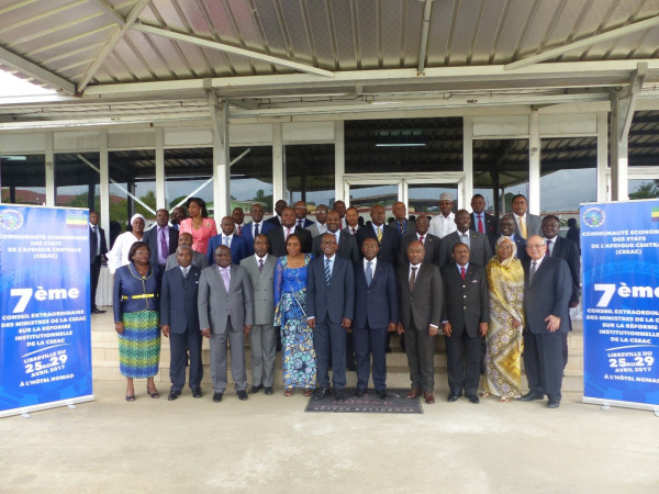 CEEAC /Ouverture de la 7ème Session Extraordinaire du Conseil des ministres de la CEEAC consacrée à la réforme institutionnelle